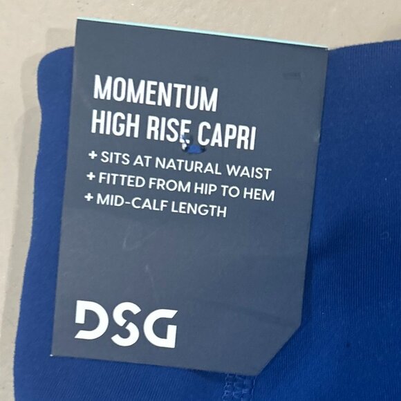 NWT: DSG Women's Momentum Performance Cropped Leggings - SMALL - Picture 3 of 5